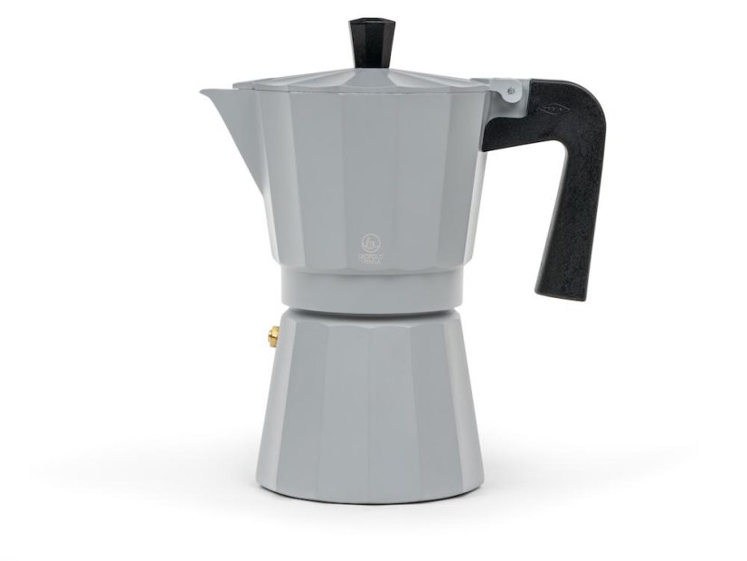Leopold Vienna Moka konvička Moshi 400 ml, šedá