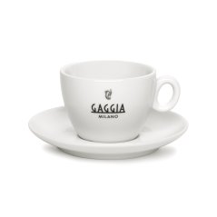 Gaggia šálky s podšálky cappuccino 4 ks Gaggia šálky s podšálky cappuccino 4 ks