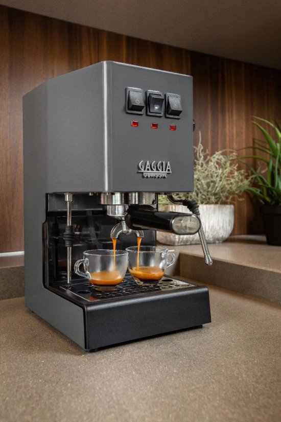Gaggia Classic E24 šedá