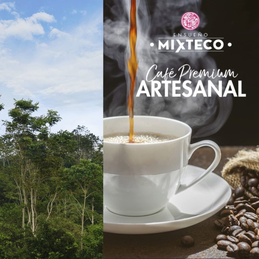 Mletá káva v jutovém pytli | Ensueño Mixteco | 100% Arabica káva - Single origin Mexiko | s tóny kakaa a mandlí 250g – foto 5