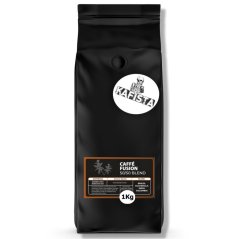 Kafista Zrnková Káva "Caffé Fusion 50/50" – Pražená v Itálii, Směs Arabica & Robusta - na espresso