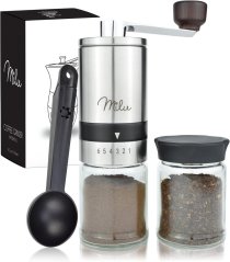 Milu ruční mlýnek na kávu