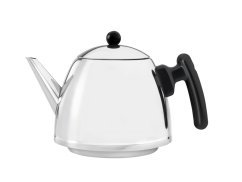 Bredemeijer Konvice na čaj Duet Classic, 1,2 l, stříbrná, černá rukojeť
