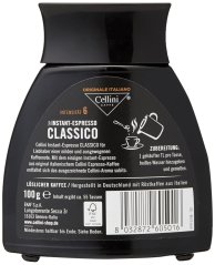 Instantní káva Cellini Espresso Classico 100g - Velice kvalitní Italská instatní káva (80 % Arabica, 20 % Robusta) – foto 2