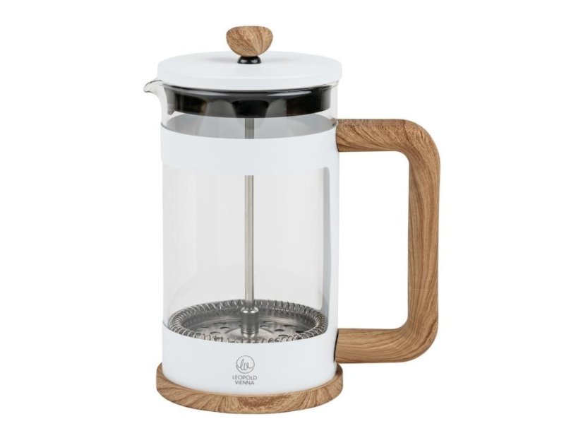 Leopold Vienna French Press Franca 600 ml, bílý