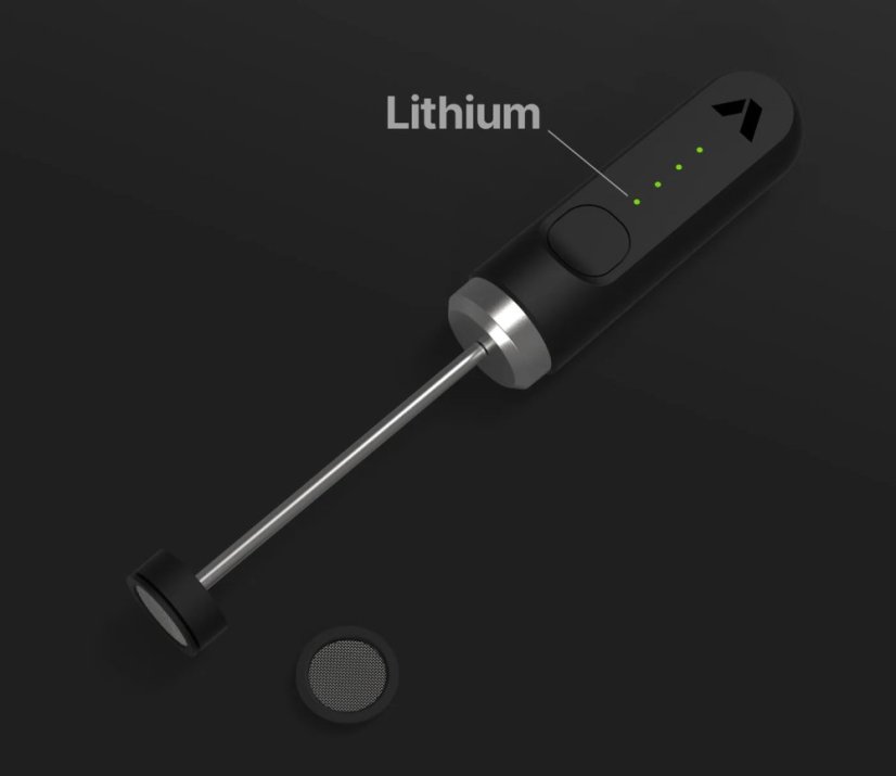 Napeňovač mléka Subminimal NanoFoamer - Zvolte variantu: NanoFoamer Lithium White